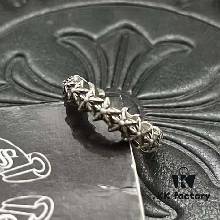 CHROME HEARTS High-Replica Five-Pointed Star Small Ring