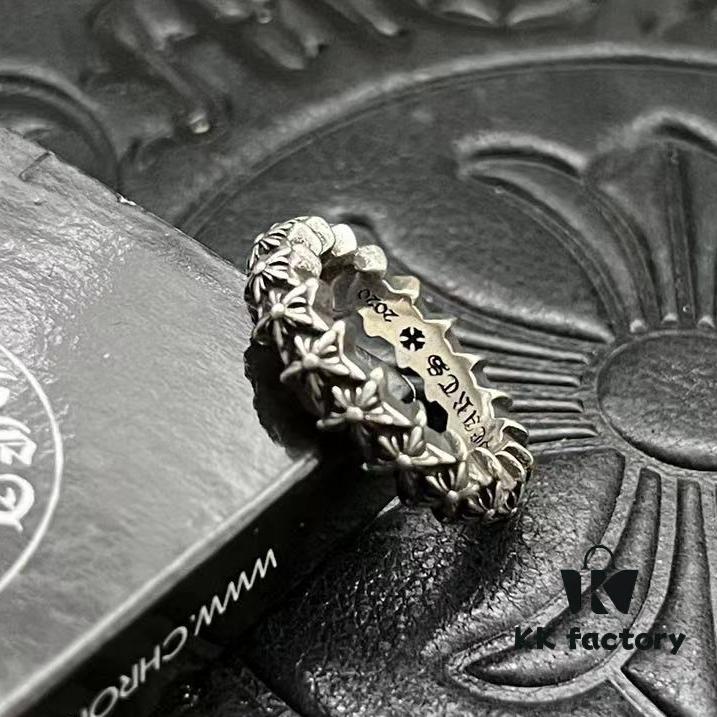 CHROME HEARTS High-Replica Five-Pointed Star Small Ring