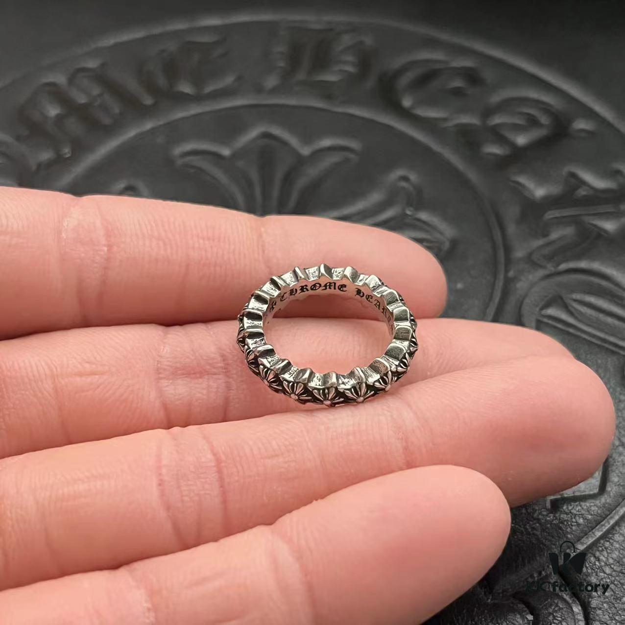 CHROME HEARTS High-Replica Five-Pointed Star Small Ring