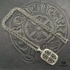 CHROME HEARTS High-Quality Cross with Vine Motif Pendant Necklace, Size: 60CM