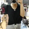 CHROME HEARTS High-Quality Cross with Vine Motif Pendant Necklace, Size: 60CM