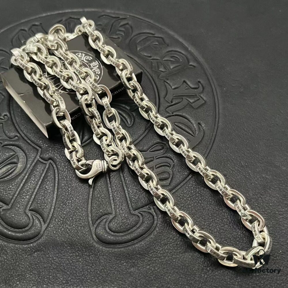 69300c1e12f62673a6fabd0c CHROME HEARTS High-Replica Cross PP Letter Chain Necklace