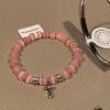 69300c2b12f62673a6fabd1b Cute Chrome Heart Cat's Eye Bracelet and Hermes Enamel Bangle