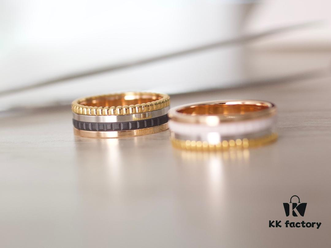 69300c4f12f62673a6fabd59 Quatre White Collection Ring, Brilliant and Radiant, Showcasing the Brand's Iconic Luster