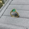 Boucheron Single Mother-of-Pearl Drop Ring, Bohemian Inspiration