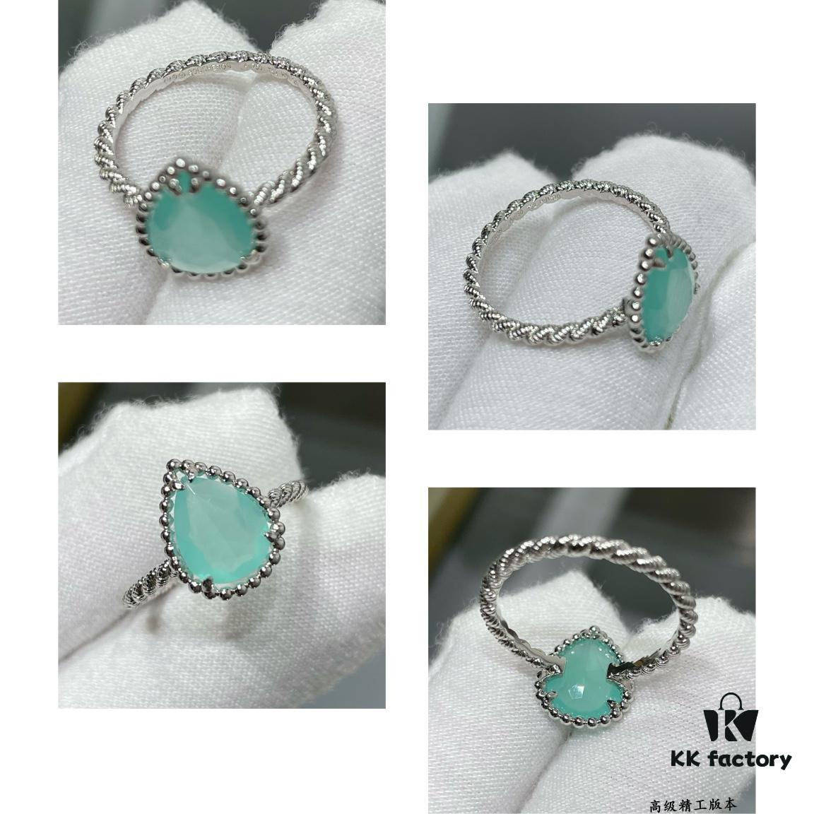 69300c5912f62673a6fabd68 Boucheron Chalcedony Single Teardrop Ring, Bohemian Teardrop Design Inspired by 'Love and Protection'