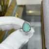 69300c5a12f62673a6fabd6a Boucheron Chalcedony Single Teardrop Ring, Bohemian Teardrop Design Inspired by 'Love and Protection'