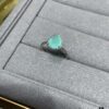 69300c5b12f62673a6fabd6c Boucheron Chalcedony Single Teardrop Ring, Bohemian Teardrop Design Inspired by 'Love and Protection'