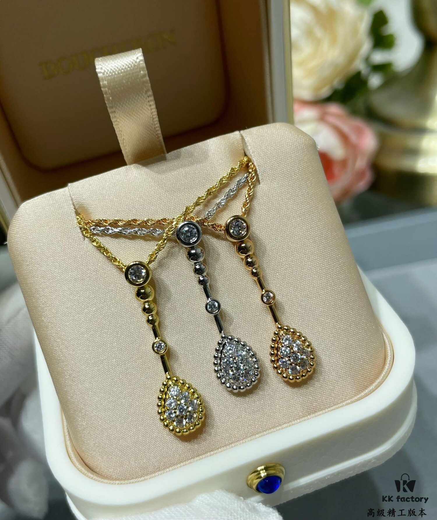 69300c6012f62673a6fabd72 Boucheron-inspired Long Teardrop Necklace