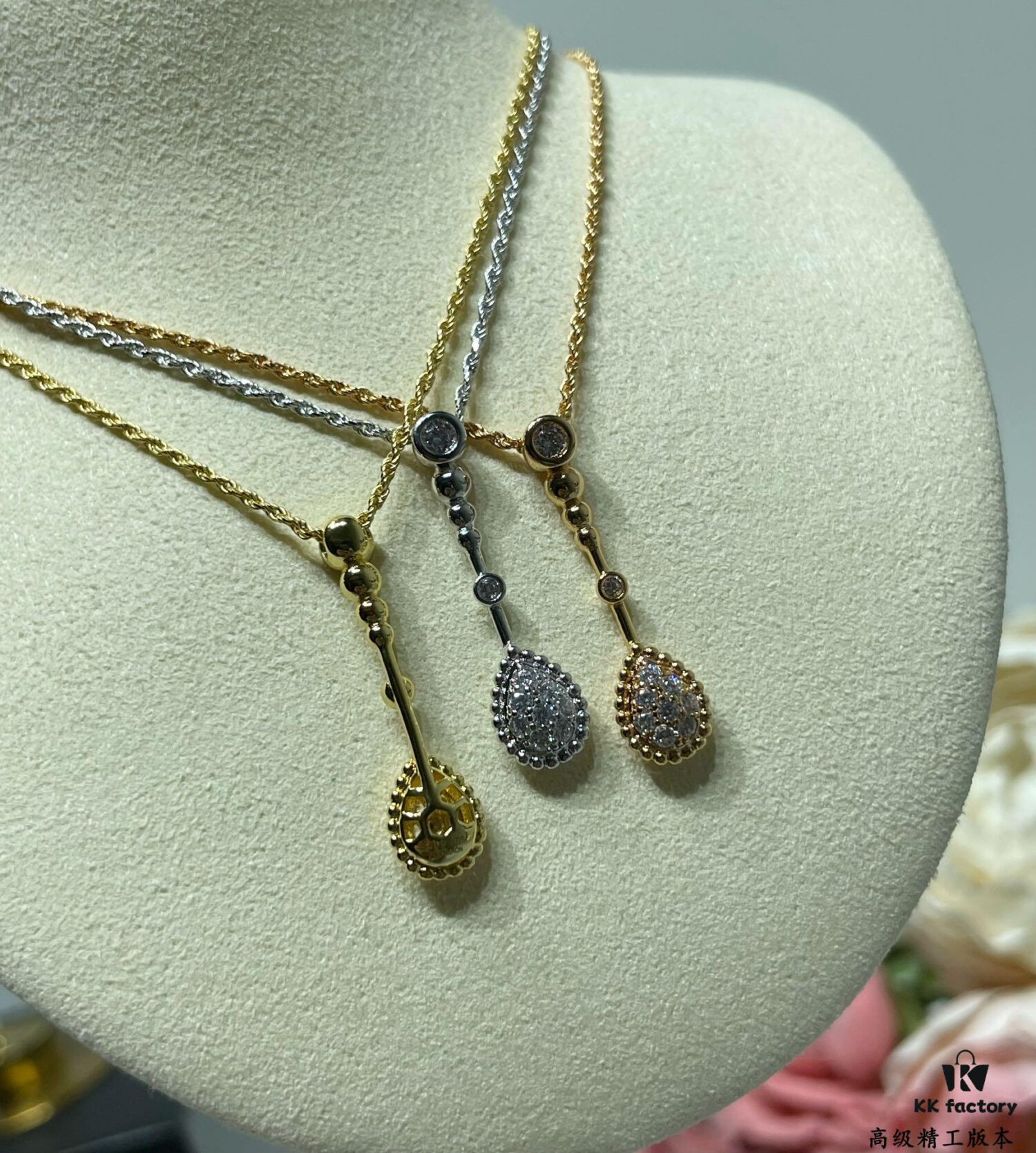69300c6112f62673a6fabd76 Boucheron-inspired Long Teardrop Necklace