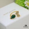 69300c6512f62673a6fabd7a Boucheron Goutte Ring 💧 SERPENT BOHÈME Ring 💍 Classic and Modern, Diamond-Paved Drop Design with Delicate Yellow Gold Pearl Surround, Contemporary Aesthetic, Thick Gold Plating, Branded Boucheron Open-Ring Design, One Size Fits All, Exquisitely Beautiful to Wear 👼
