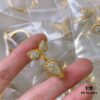 69300c6c12f62673a6fabd8c Boucheron Goutte Ring 💧 SERPENT BOHÈME Ring 💍 Classic and Modern, Diamond-Paved Drop Design with Delicate Yellow Gold Pearl Surround, Contemporary Aesthetic, Thick Gold Plating, Branded Boucheron Open Ring, One Size Fits All, Exquisitely Beautiful to Wear 👼