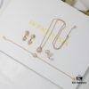 69300c7212f62673a6fabd9c Boucheron Goutte de Rose Necklace 💧 SERPENT BOHÈME Necklace. Classic and modern, featuring a teardrop-shaped pendant embellished with pave diamonds, surrounded by delicate yellow gold beads, embodying contemporary aesthetics. Thick gold plating, logo-engraved Boucheron necklace, adjustable length 45cm for a stunning fit 👼