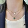 69300c7812f62673a6fabda9 Boucheron Goutte Necklace 💧 SERPENT BOHÈME Necklace. Classic and modern, featuring a teardrop-shaped design embellished with diamonds, surrounded by delicate yellow gold pearls, embodying contemporary aesthetics. Logo-engraved Boucheron necklace, adjustable length of 45cm for a stunning fit. 👼【Large Teardrop Necklace】 Brand Story: The teardrop symbolizes giving to the one you love most.