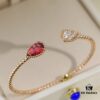 69300c8512f62673a6fabdca Boucheron Goutte Bracelet 💧 SERPENT BOHÈME Classic and Modern, Diamond-Set Droplet Design with Delicate Yellow Gold Pearls, Thick Gold Plating, Logo-Embossed Boucheron Bracelet, Simple and Elegant Square Shape, Exquisite Wearing Effect 👼 The Droplet Collection Symbolizes Love for the Dearest