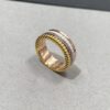 White Ceramic + Rose Gold + Diamond + White Gold Two-Tone