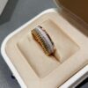 White Ceramic + Rose Gold + Diamond + White Gold Two-Tone