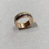 Black + Rose Gold + Diamond + White Gold Two-Tone