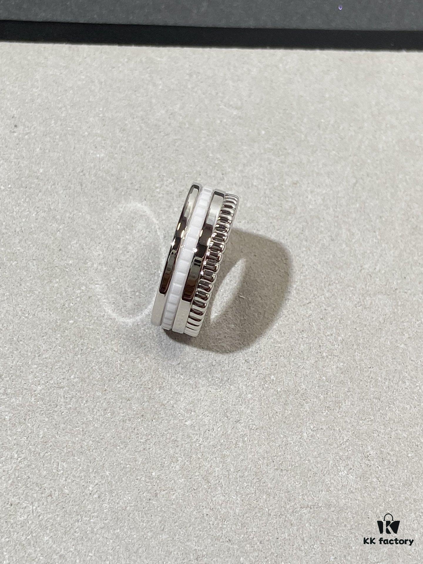 69300cb212f62673a6fabe13 White Ceramic with White Gold Accents – White Ceramic Set with Diamond Inlays
