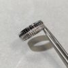Black Brown and White Gold Color-Blocked