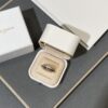 Black Brown and White Gold Color-Blocked