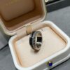 69300ccb12f62673a6fabe40 Boucheron Black Ceramic Ring 💍 Boucheron Quatre Collection Classic Piece 👍