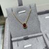 69300cd912f62673a6fabe55 Boucheron Garnet Single Teardrop Necklace, Bohemian Teardrop Inspired by 'Love and Protection'