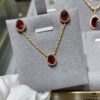 69300cdb12f62673a6fabe5b Boucheron Garnet Single Teardrop Necklace, Bohemian Teardrop Inspired by 'Love and Protection'