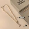 69300cdd12f62673a6fabe5d Vivienne Westwood Pearl Pin Necklace