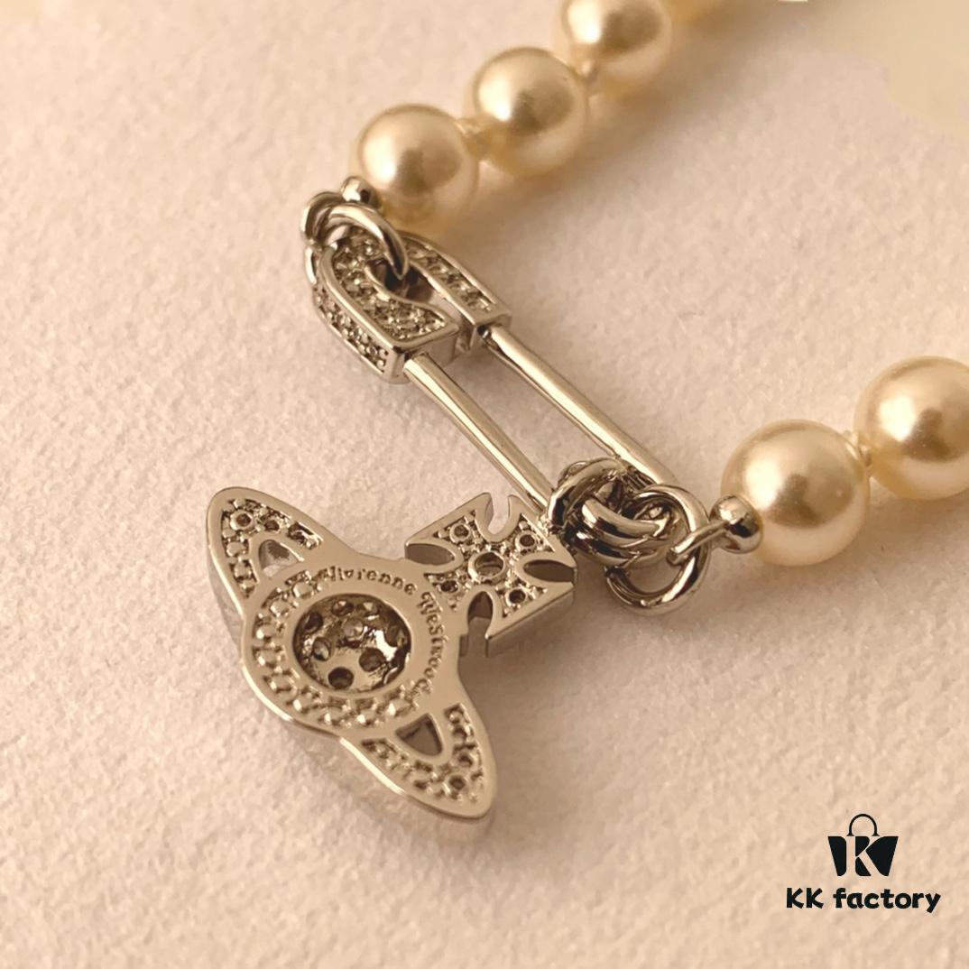 69300cdf12f62673a6fabe61 Vivienne Westwood Pearl Pin Necklace