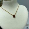 69300cdf12f62673a6fabe62 Boucheron Garnet Single Teardrop Necklace, Bohemian Teardrop Inspired by 'Love and Protection'