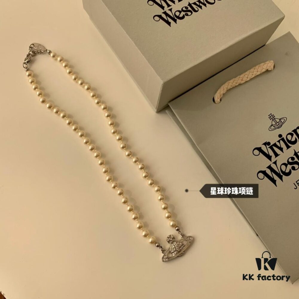 69300ce012f62673a6fabe63 Vivienne Westwood Pearl Planet Necklace