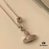 69300ce412f62673a6fabe6b Vivienne Westwood Queen of Fashion Brooch Necklace
