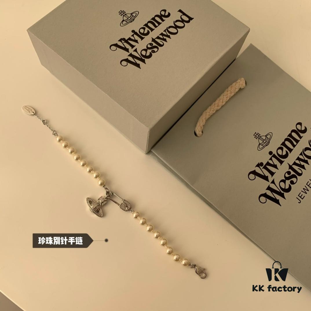 69300ceb12f62673a6fabe7f Vivienne Westwood Pearl Pin Bracelet