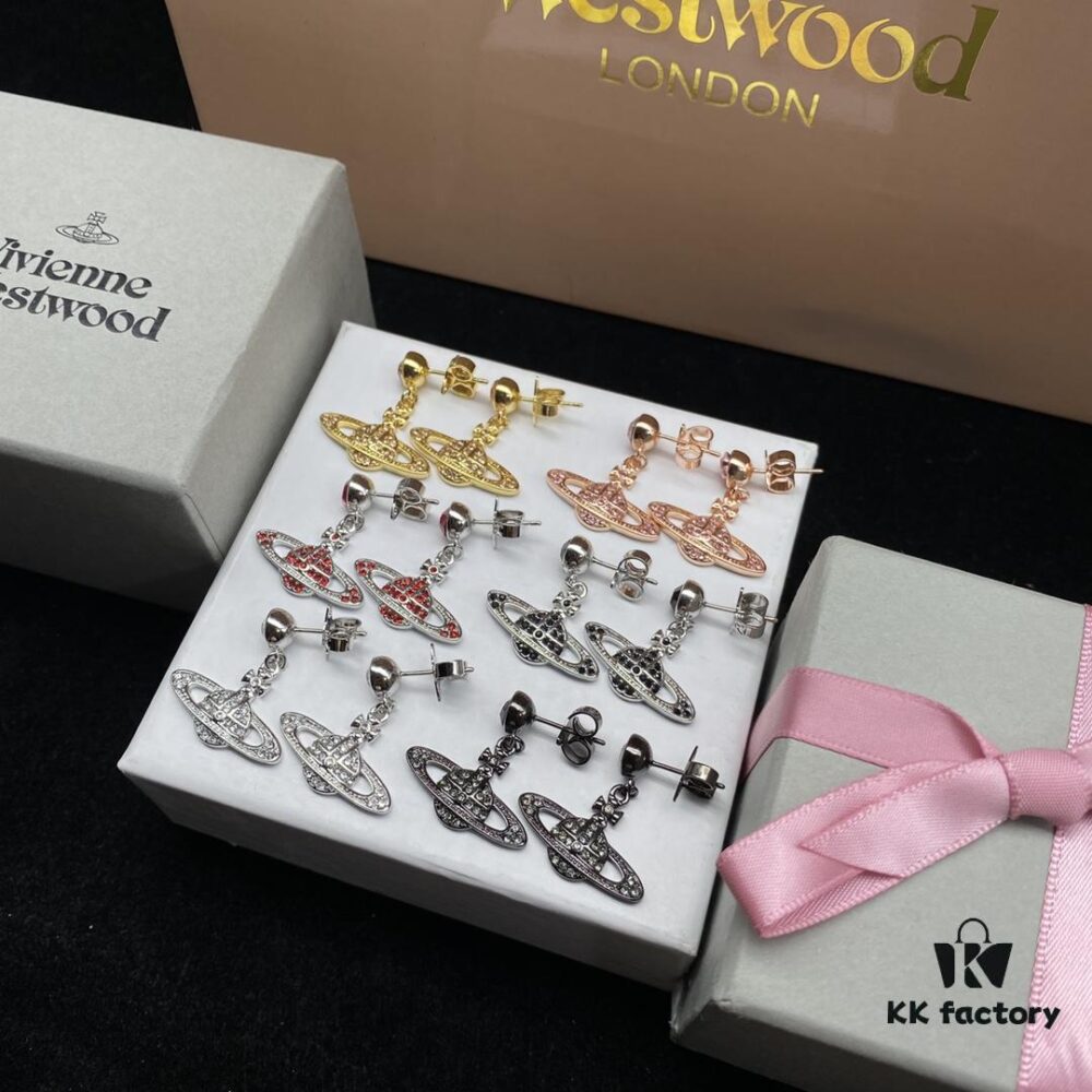 69300cf712f62673a6fabe9e VIVIENNE WESTWOOD New Stud Earrings
