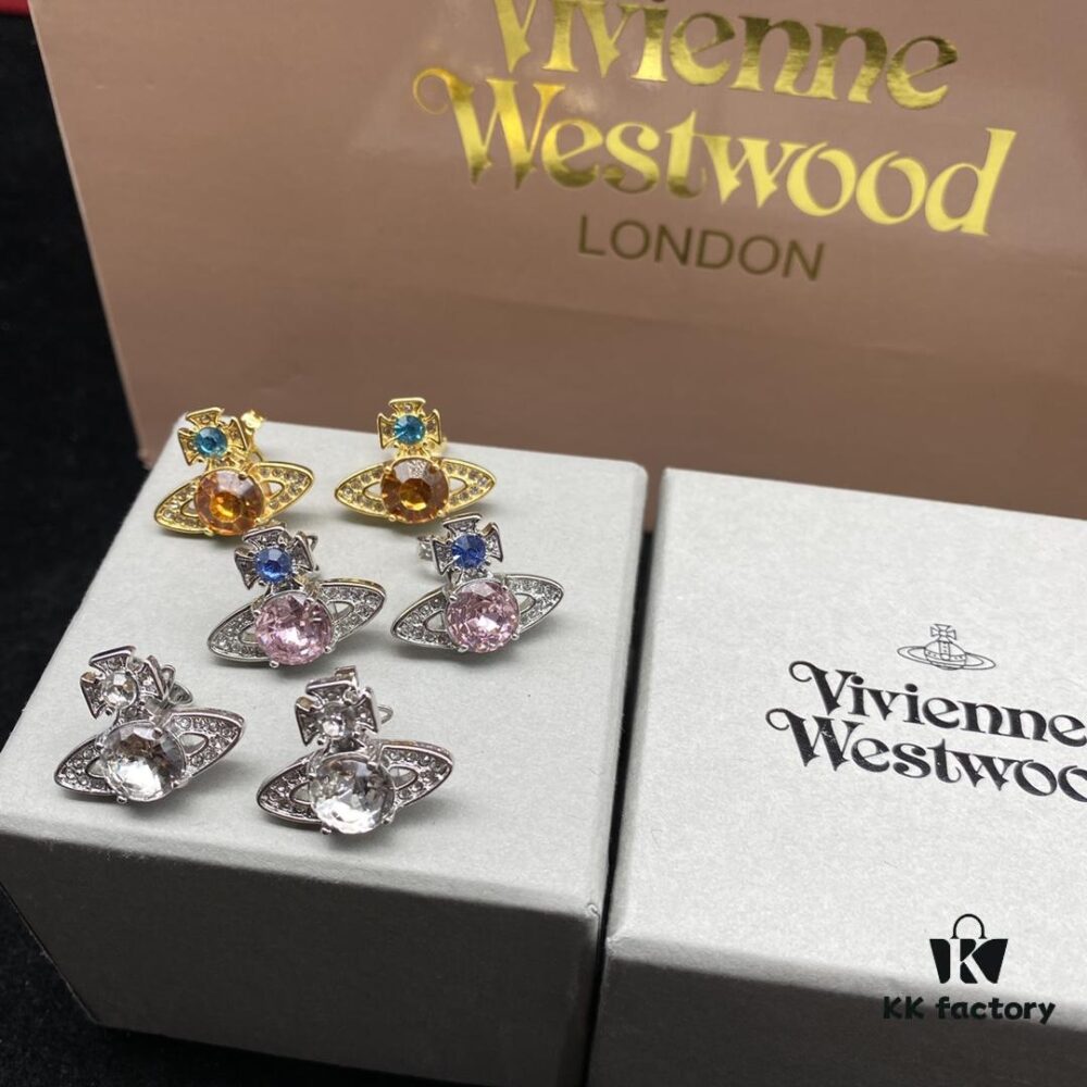 69300d0312f62673a6fabeb8 VIVIENNE WESTWOOD New Stud Earrings