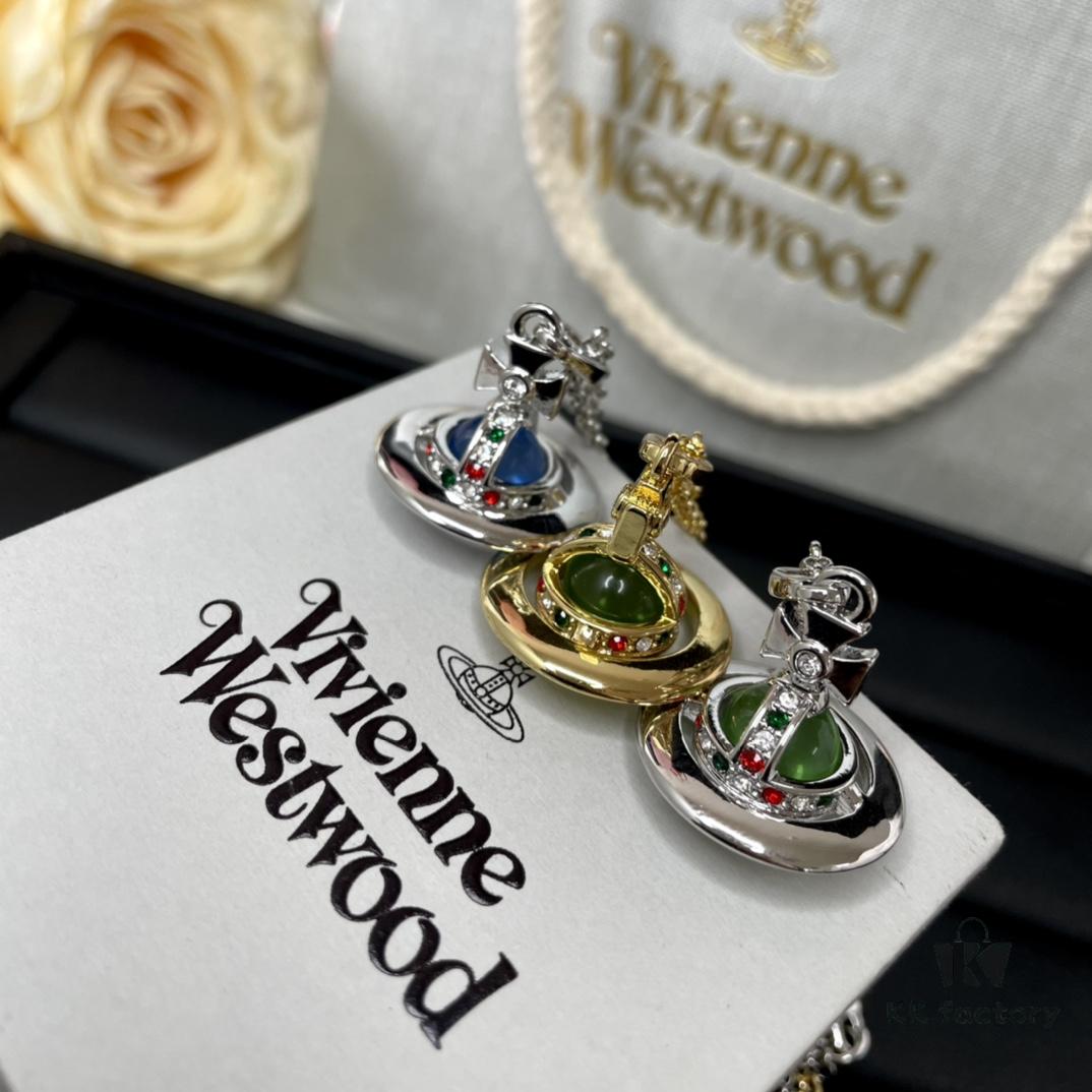 69300d1412f62673a6fabed8 Westcott New 3D Crystal Planet Saturn Necklace In Stock