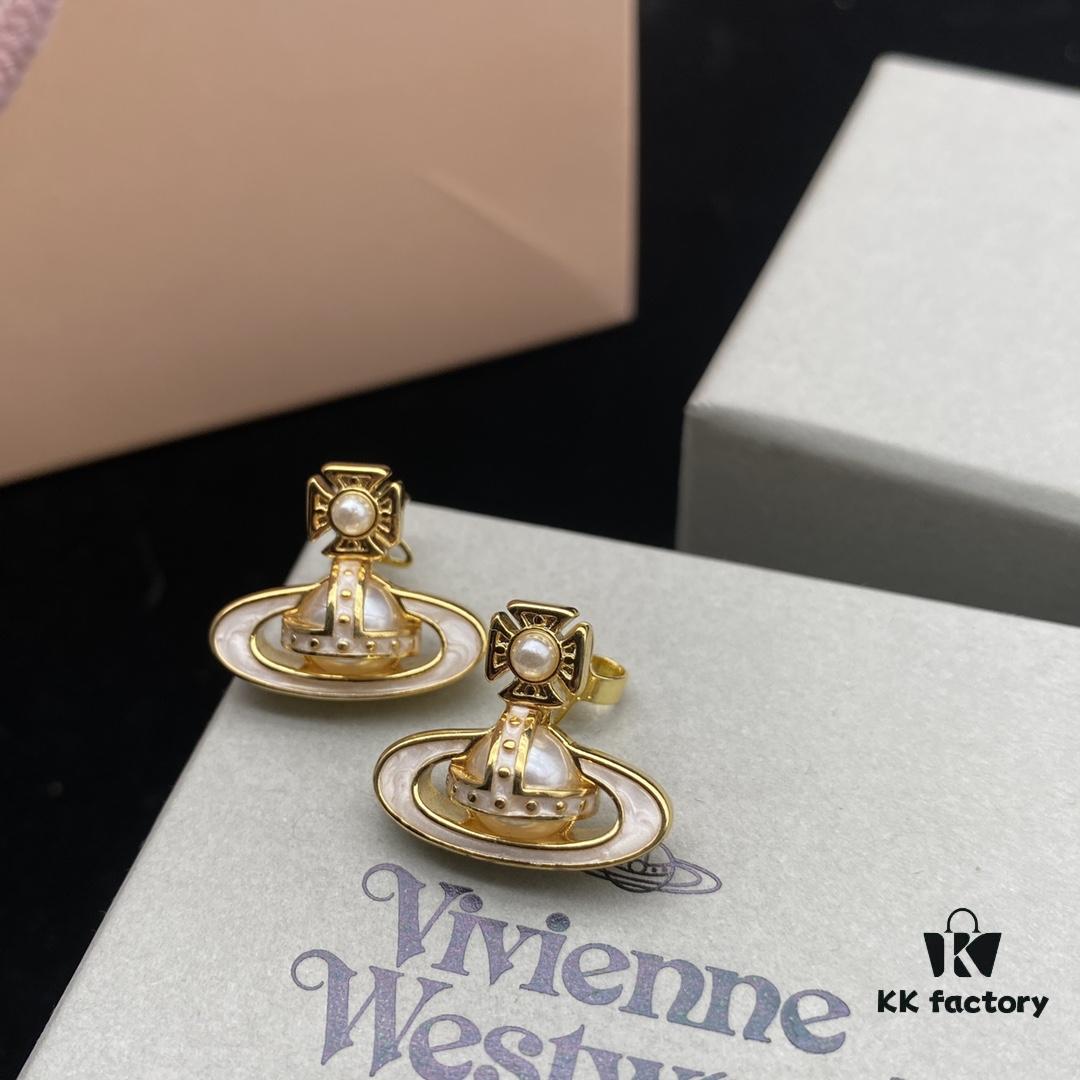 VIVIENNE WESTWOOD New Stud Earrings