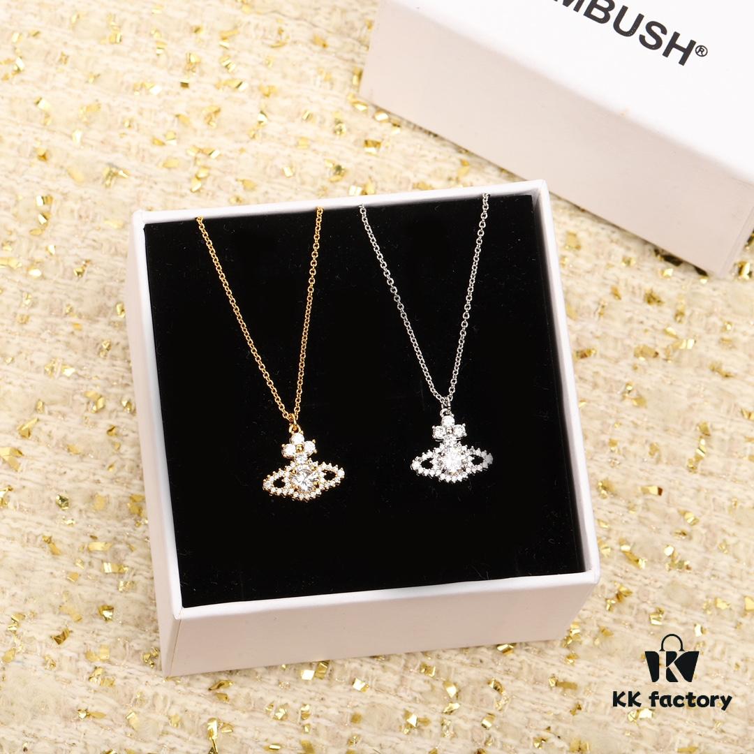 69300d3f12f62673a6fabf19 Vivienne Westwood Saturn Necklace