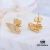 69300d6312f62673a6fabf69 Westminster Micro-Paved Zircon Saturn Stud Earrings - Gold