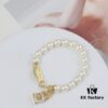 69300d8712f62673a6fabfab Wholesale European and American Fashion Jewelry Minimalist Enamel 3D Lock Pearl Cuff Bracelet for Women Drop Shipping Assorted Batch