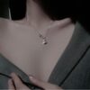69300d9312f62673a6fabfbf Vivian New Arrival Pin Saturn Necklace, Perfect for Showcasing the Neckline