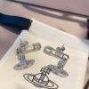 Vivian New Arrival Saturn Stud Earrings with Pin Design