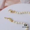 69300da112f62673a6fabfd4 Wholesale European and American Fashion Jewelry Saturn Pearl and Enamel 3D Small Lock Necklace for Women, Drop Shipping Available