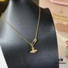 69300db512f62673a6fabfec New Arrival☑️ Vivienne Westwood Saturn Necklace with Full Diamond Pin Pendant