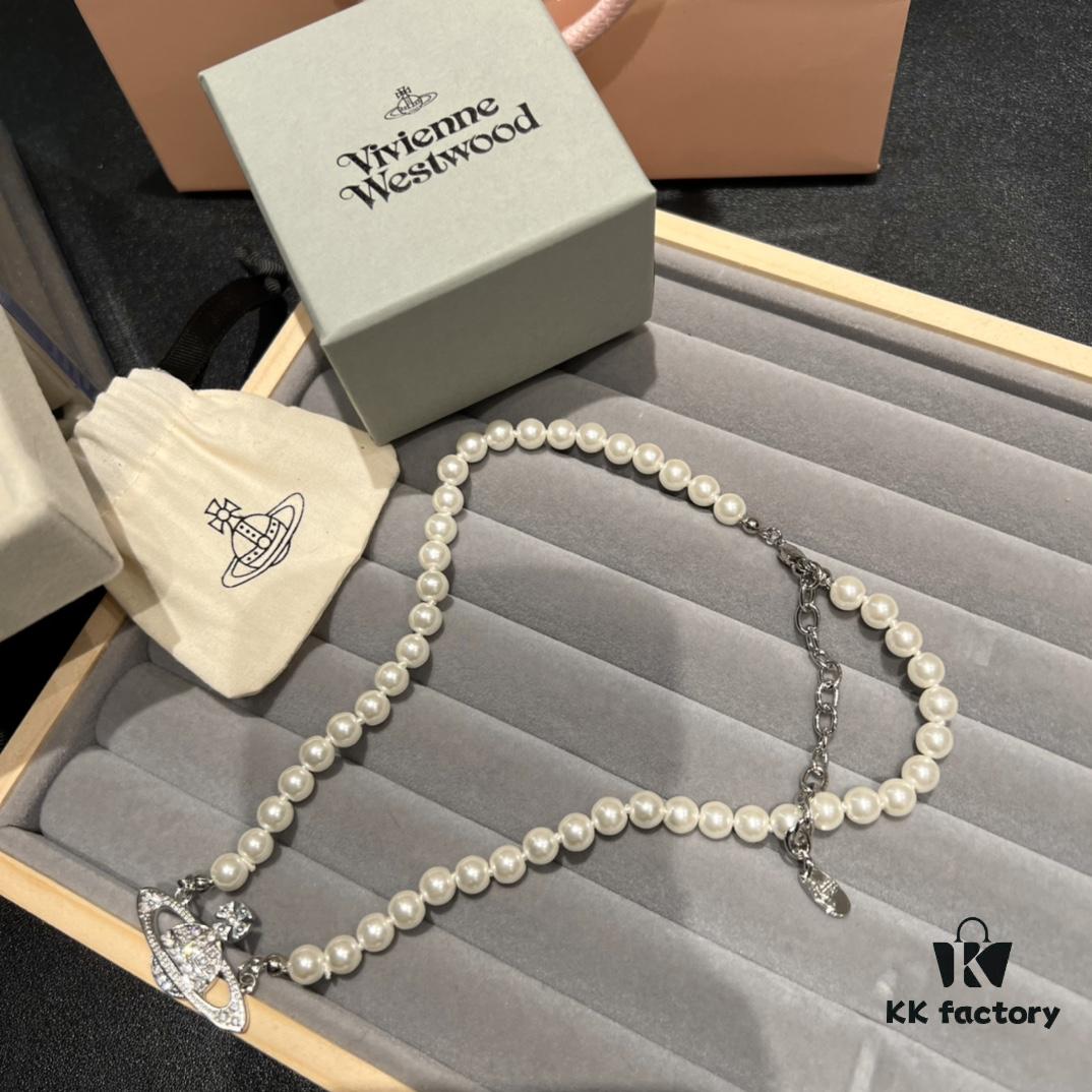 Single Saturn Necklace (Without Pin)