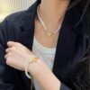 Each piece is very exquisite, wearing them together creates a wonderful atmosphere!