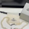 69300e2612f62673a6fac061 Fashionable Essential for Everyone ✨ Vivienne Westwood Saturn Pearl Necklace