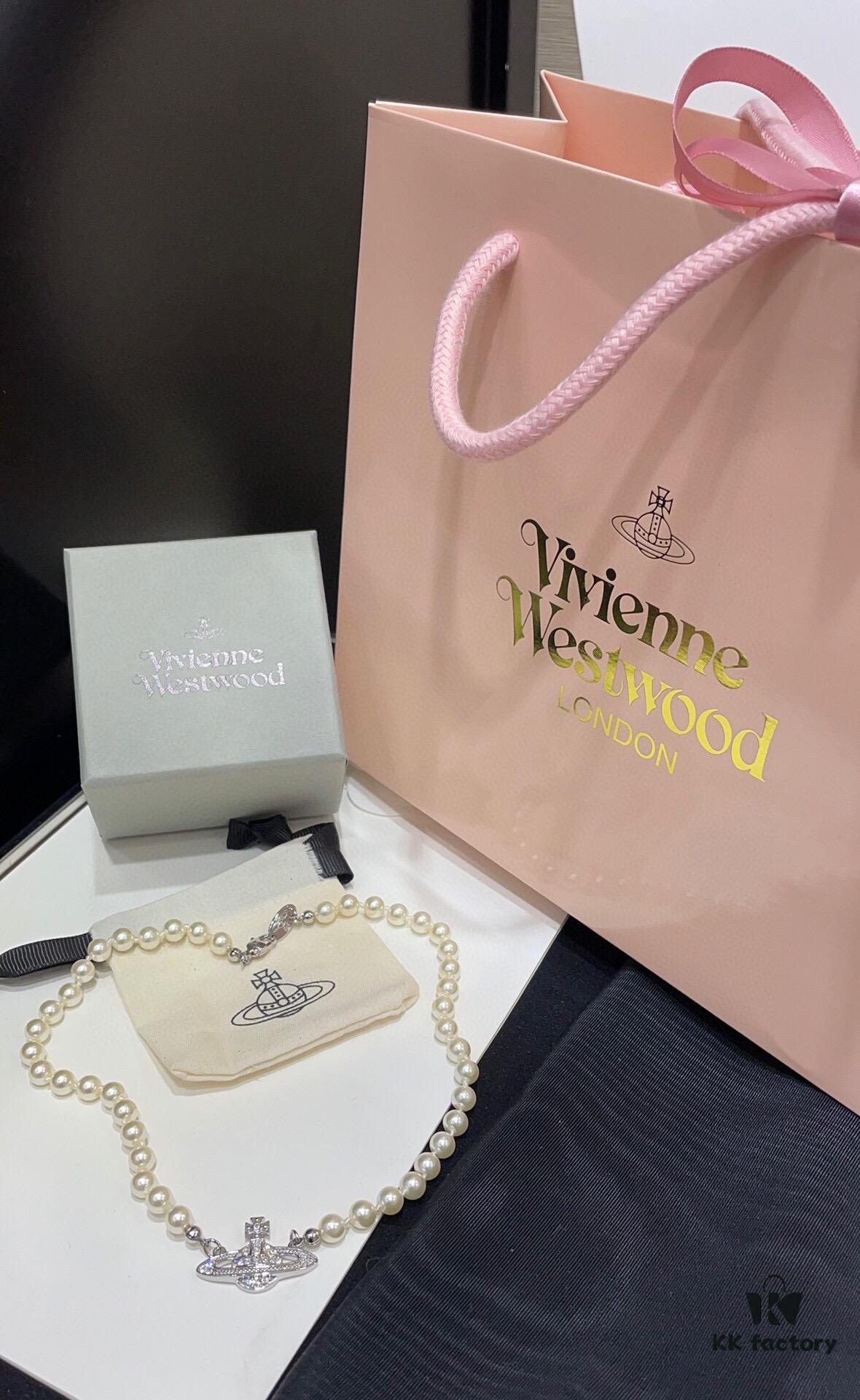 69300e2a12f62673a6fac064 Fashionable Essential for Everyone ✨ Vivienne Westwood Saturn Pearl Necklace