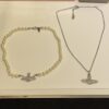 69300e3012f62673a6fac06a Must-Have🔥New Arrival Vivienne Westwood🪐 Classic Full Diamond Saturn Pendant Necklace
